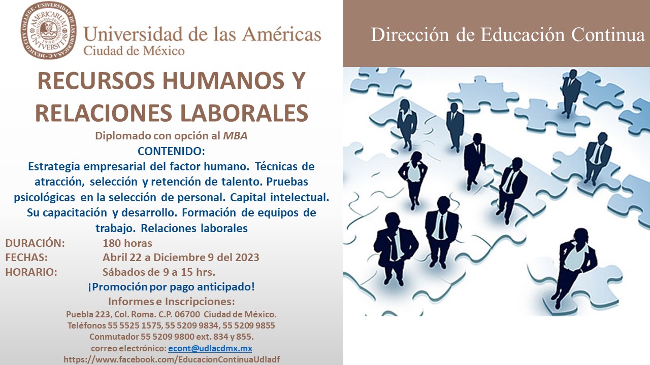 2022 2023 Diplomado Recursos Humanos Sep