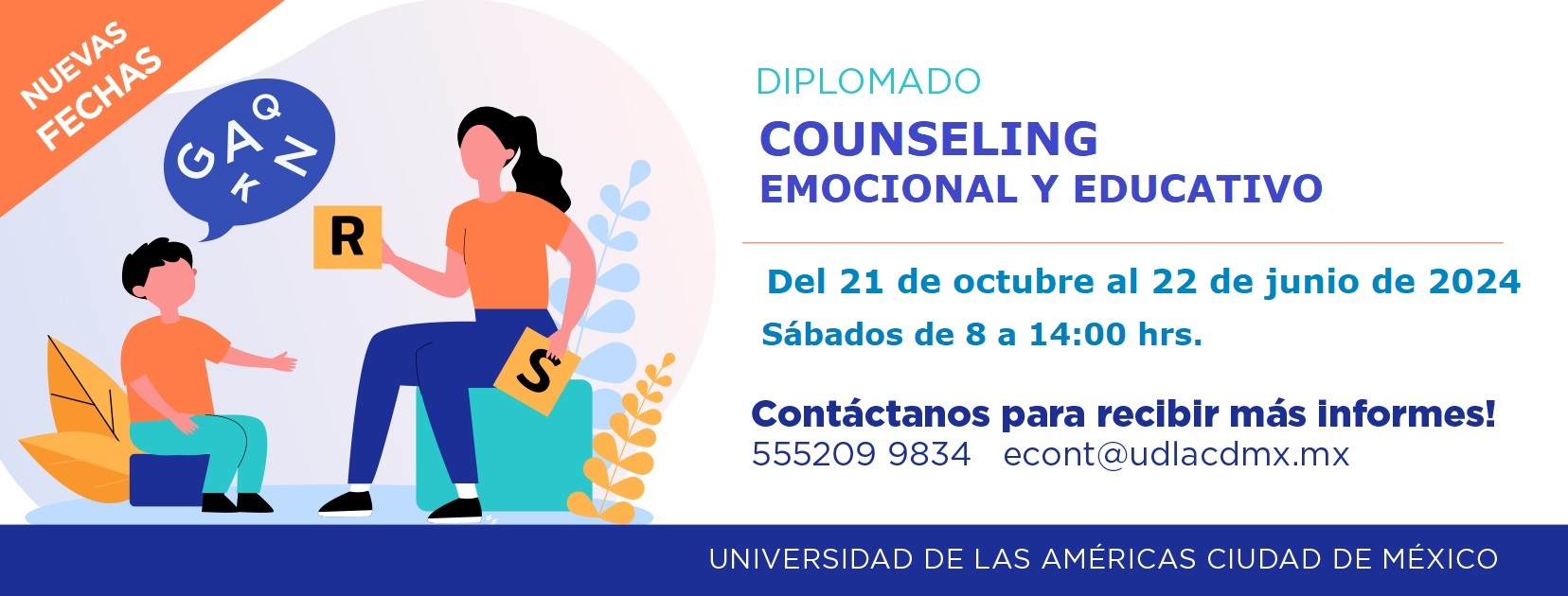 2022 Diplomado en Counseling Abril