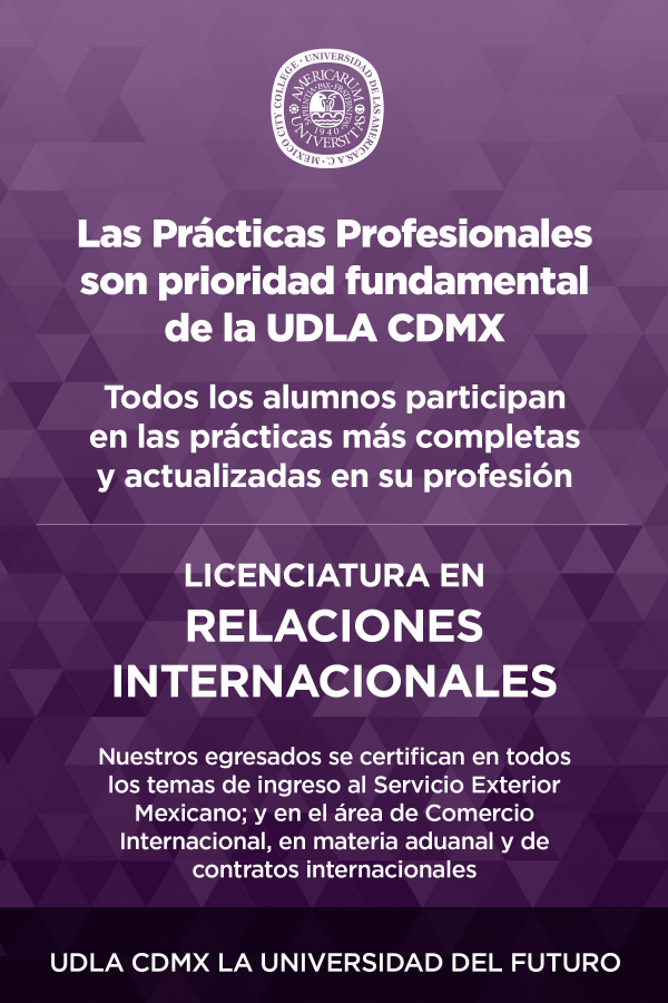 Licenciatura en Relaciones Internacionales