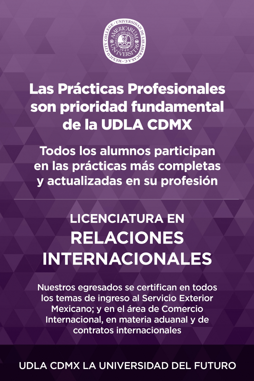 Licenciatura en Relaciones Internacionales